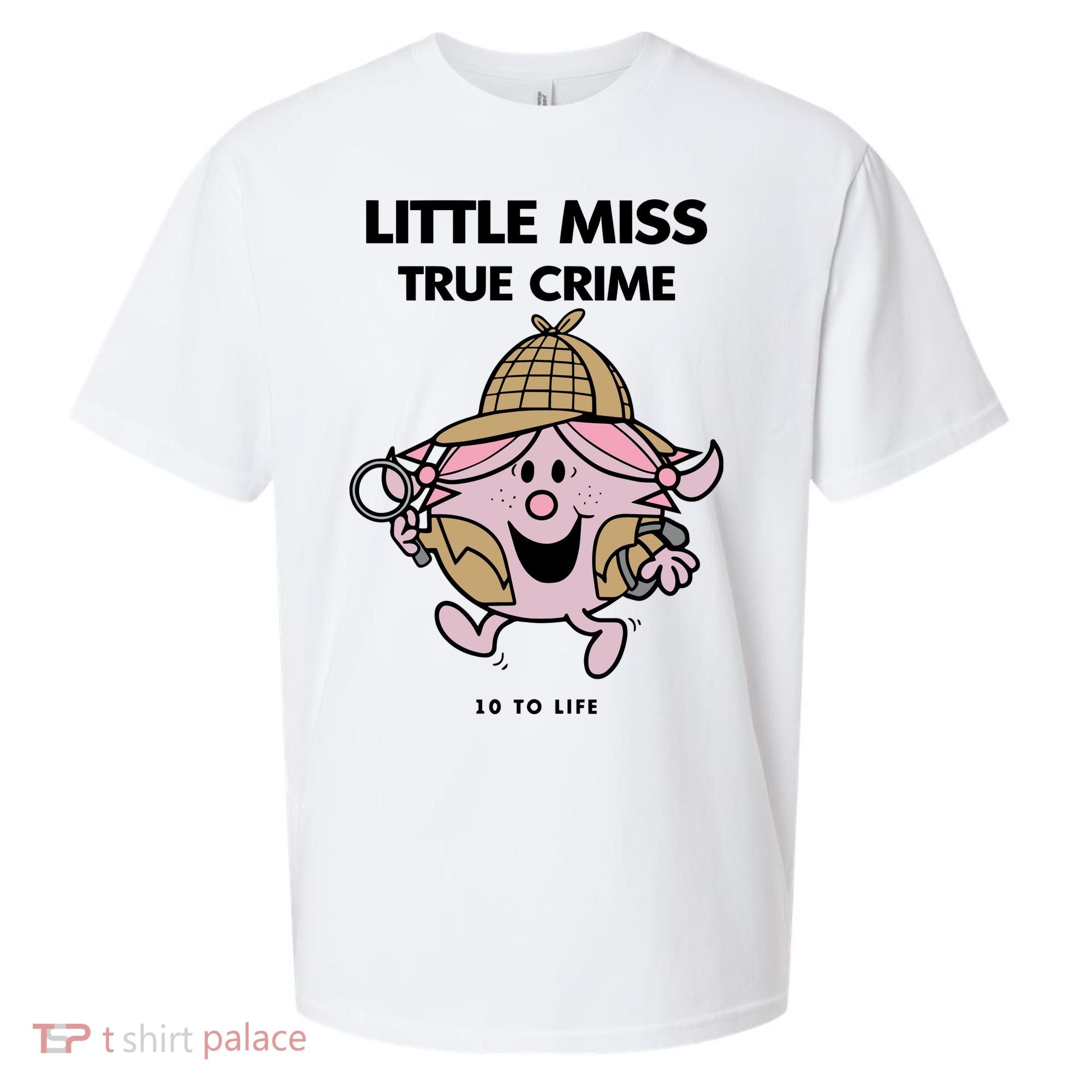 Little Miss True Crime Pigment Sueded Cloud Jersey T-Shirt