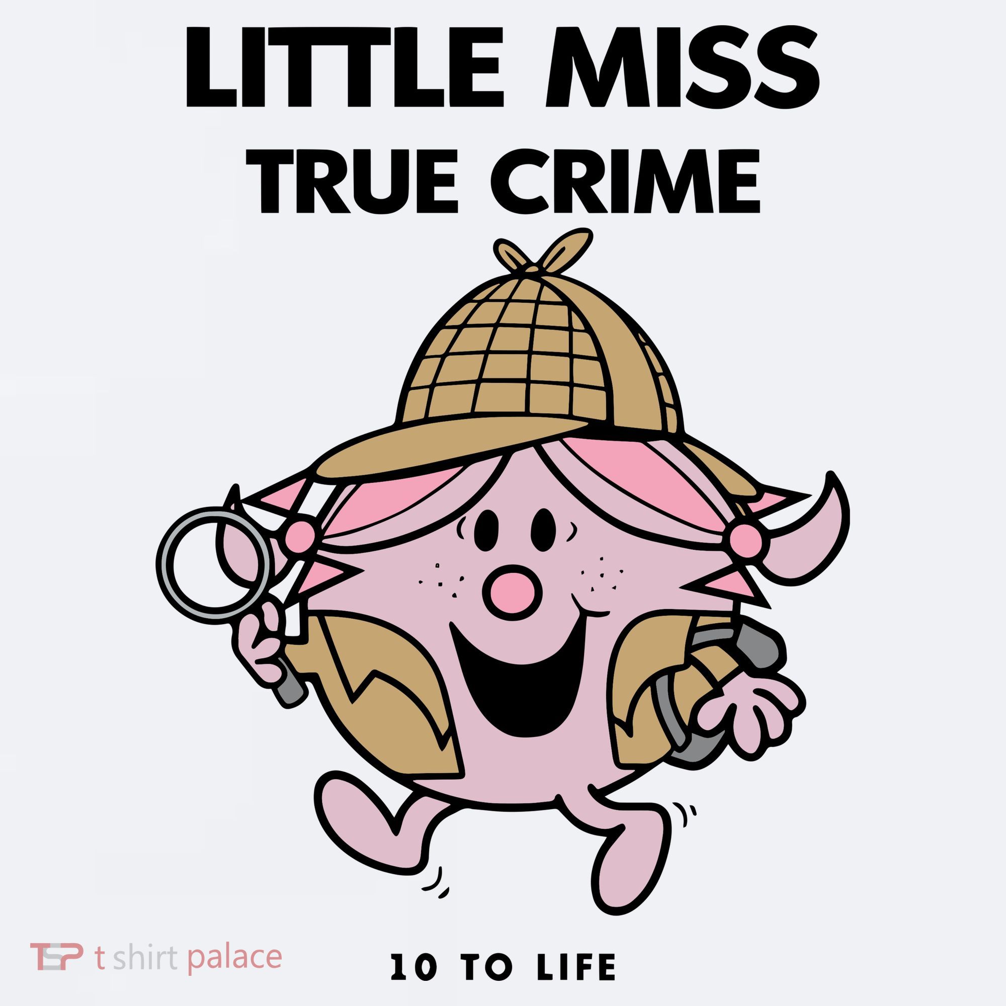 Little Miss True Crime Pigment Sueded Cloud Jersey T-Shirt