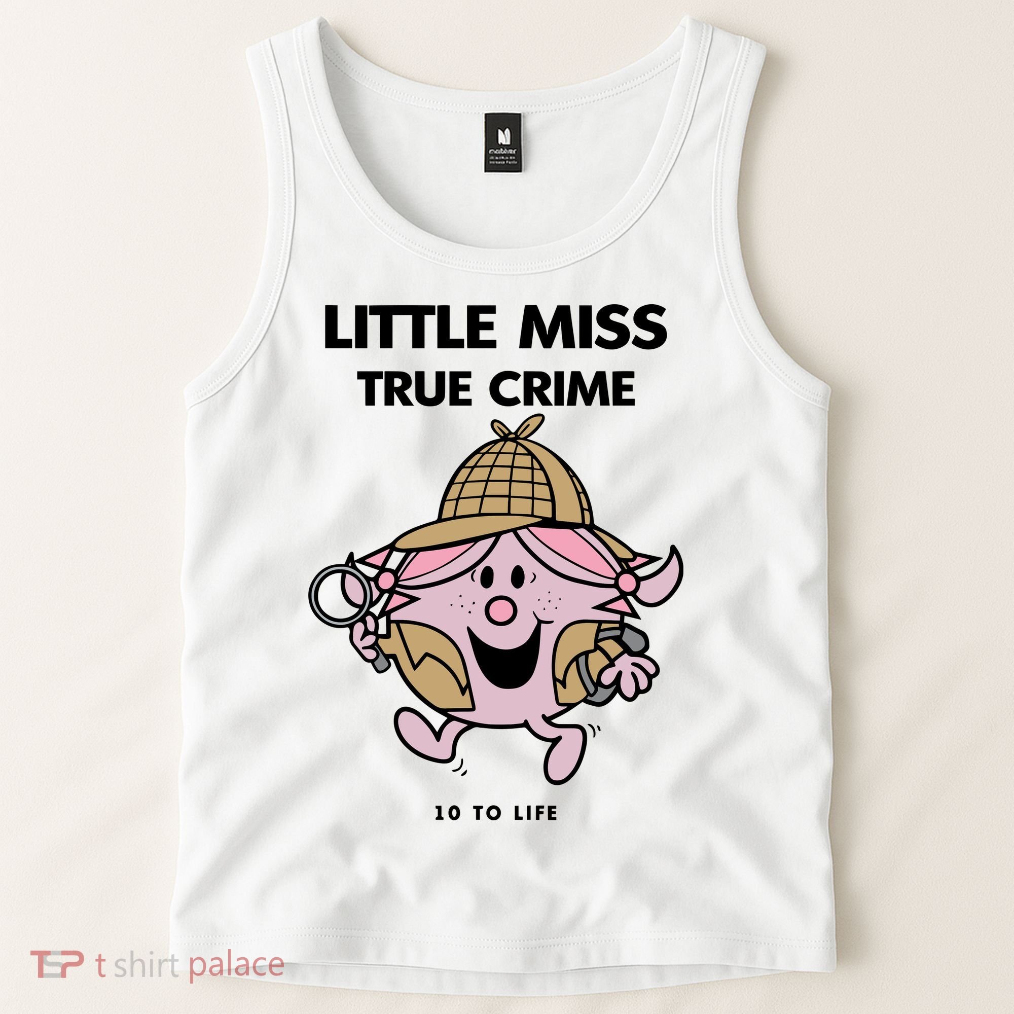 Little Miss True Crime Pigment Tank Top
