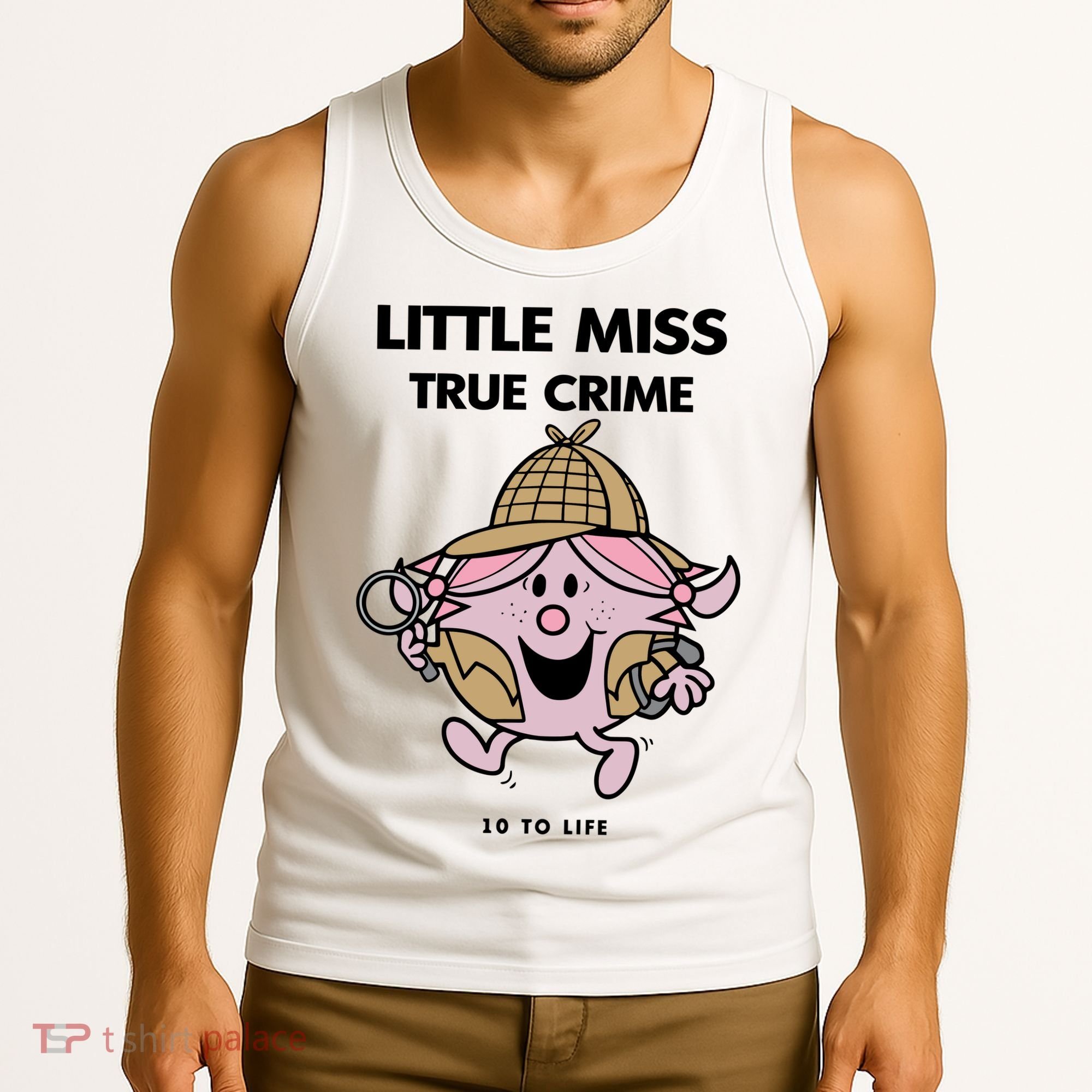 Little Miss True Crime Pigment Tank Top