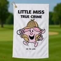 Little Miss True Crime Pigment Golf Towel thumb 1