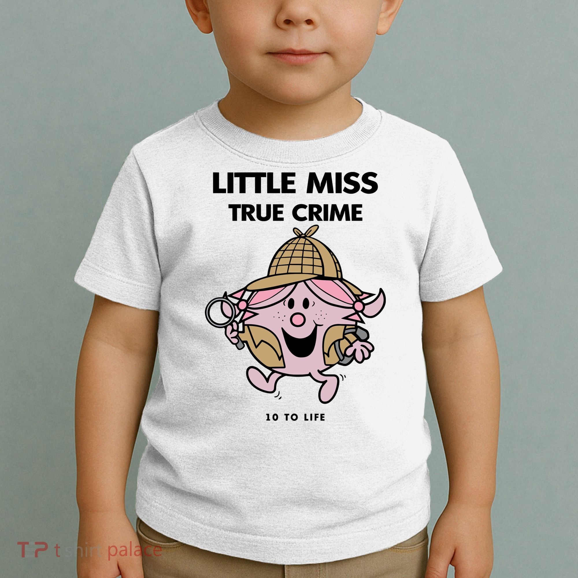 Little Miss True Crime Pigment Toddler T-Shirt