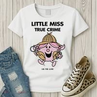 Little Miss True Crime Pigment Women's T-Shirt thumb 3