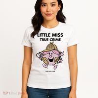 Little Miss True Crime Pigment Women's T-Shirt thumb 4