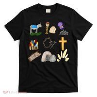 Let Me Tell You A Story Jesus Religious Christian Easter T-Shirt thumb 0