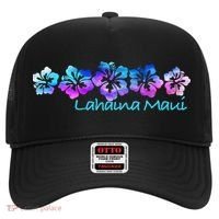Lahaina Maui Tropical Flower Great Giftgiftvacation Beach Gift Hat thumb 0