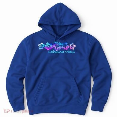 Lahaina Maui Tropical Flower Great Giftgiftvacation Beach Gift Hoodie