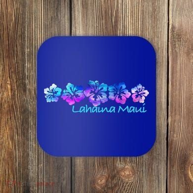 Lahaina Maui Tropical Flower Great Giftgiftvacation Beach Gift Coaster