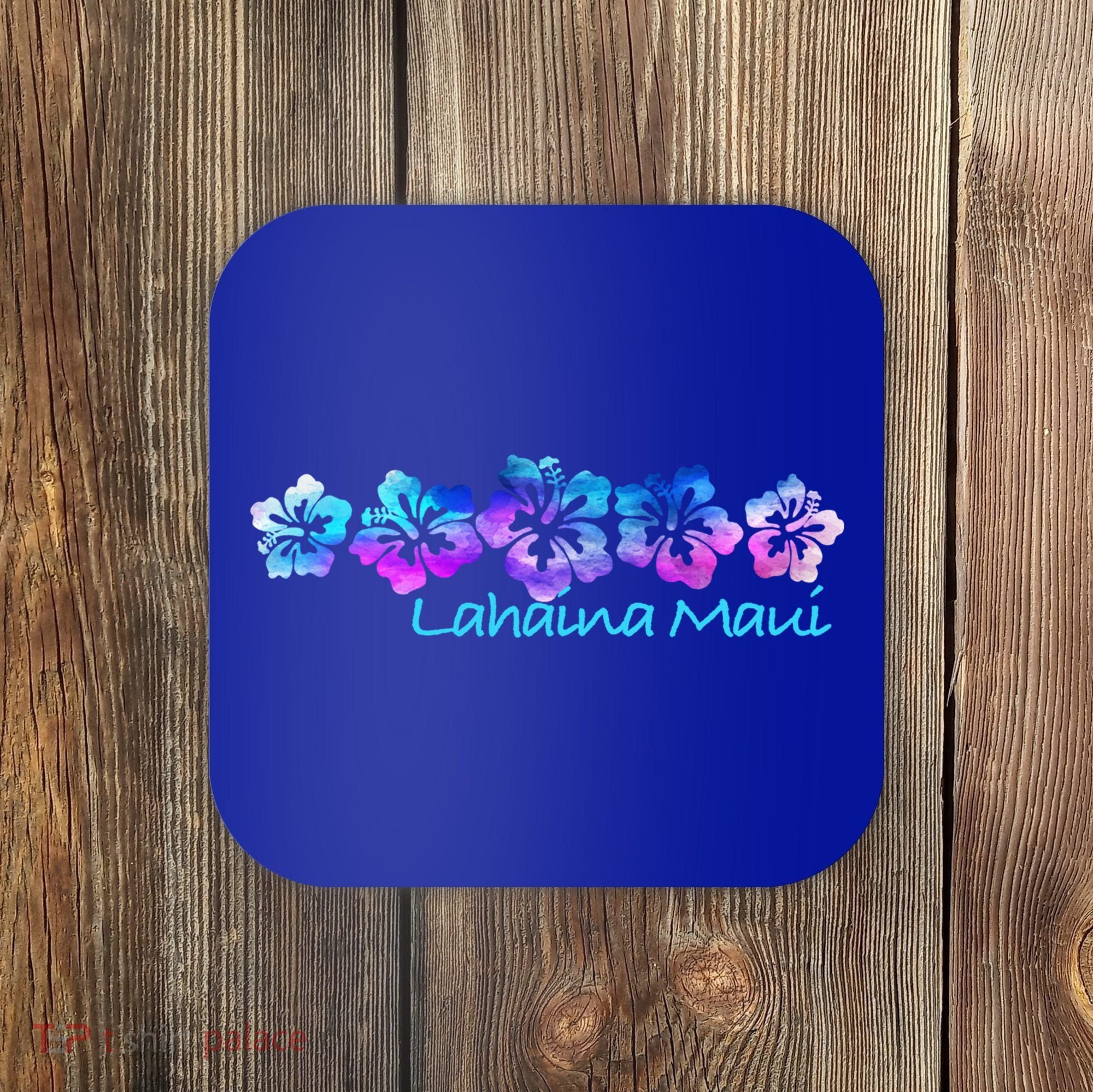 Lahaina Maui Tropical Flower Great Giftgiftvacation Beach Gift Coaster