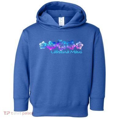 Lahaina Maui Tropical Flower Great Giftgiftvacation Beach Gift Toddler Hoodie