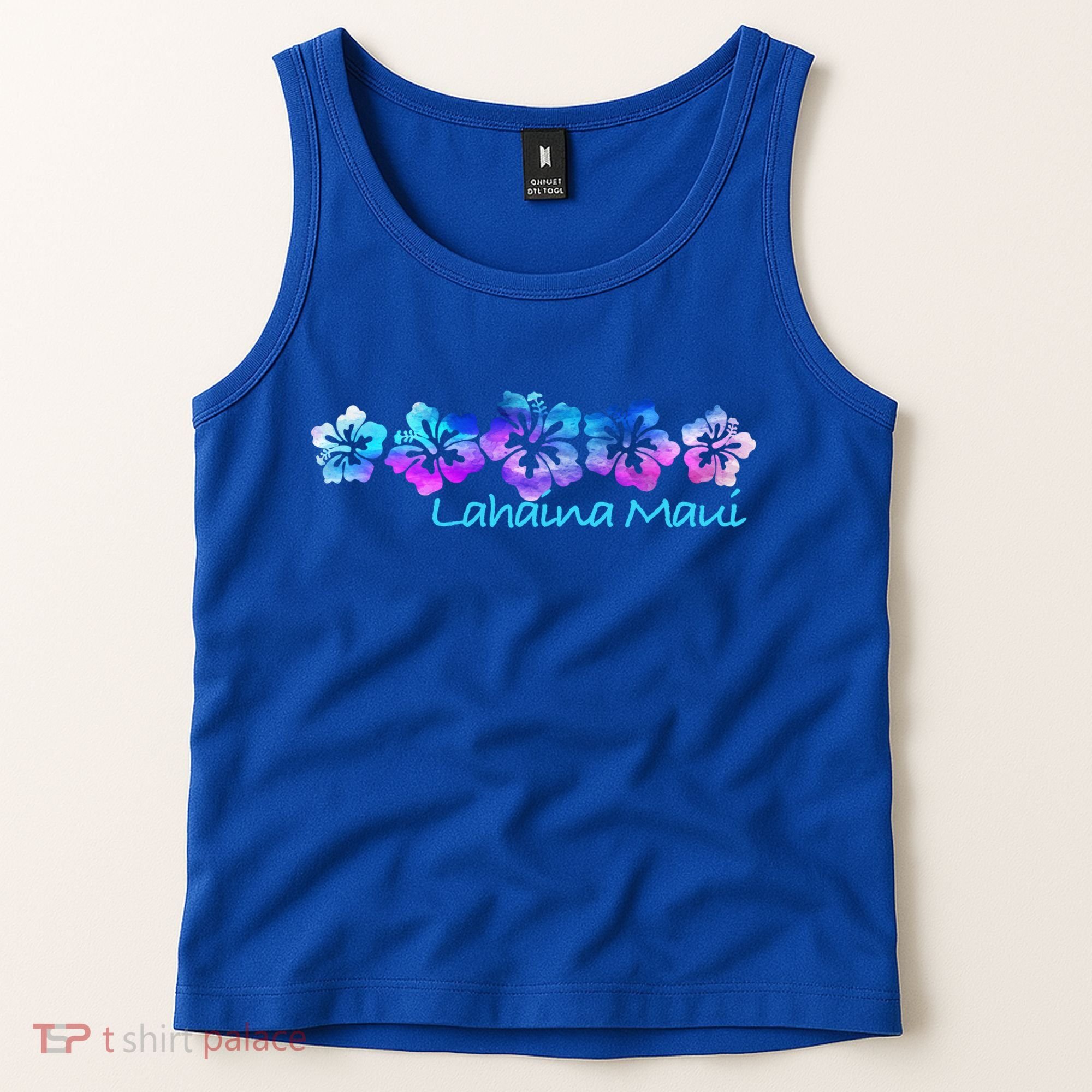Lahaina Maui Tropical Flower Great Giftgiftvacation Beach Gift Tank Top