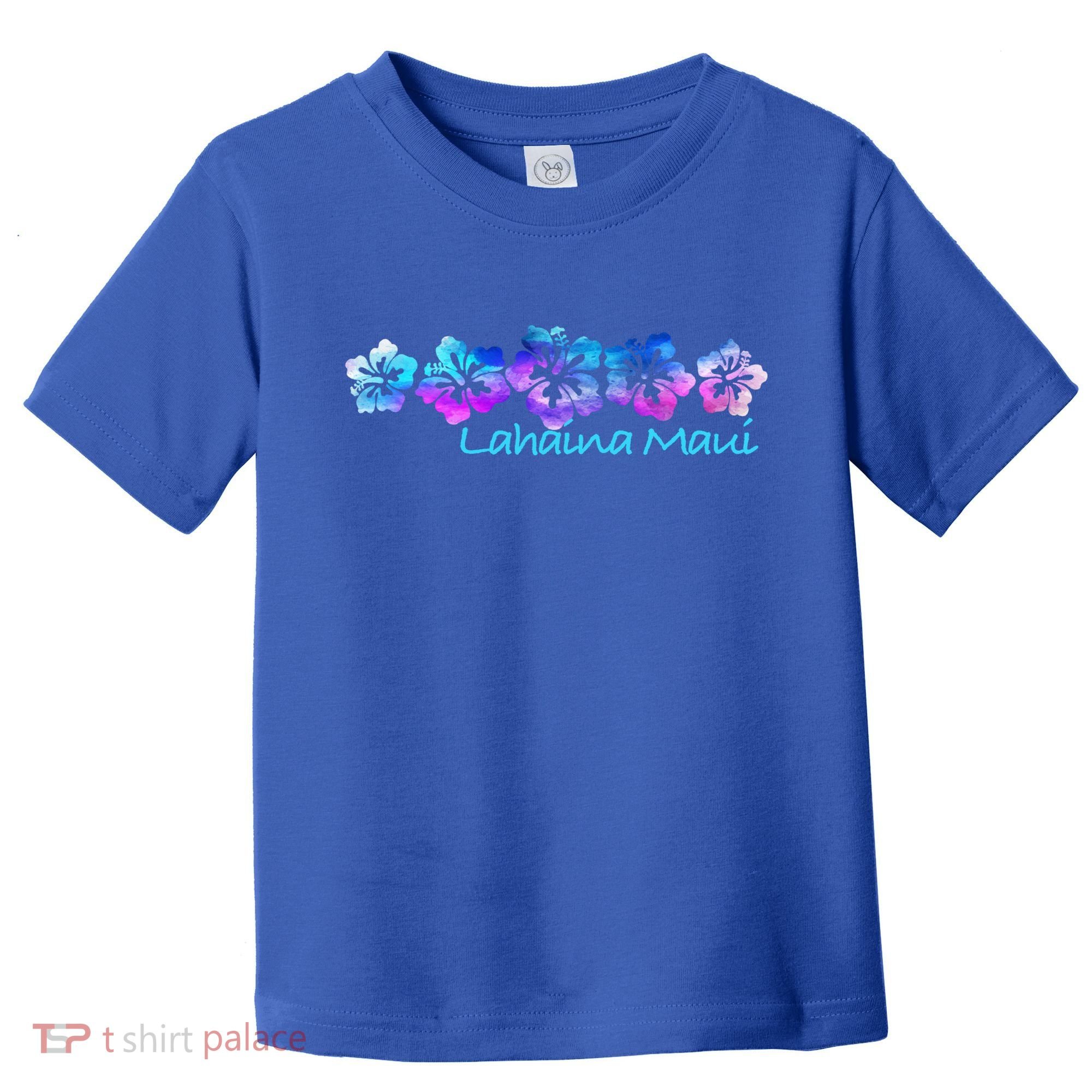 Lahaina Maui Tropical Flower Great Giftgiftvacation Beach Gift Toddler T-Shirt