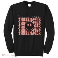 Little Miss Threenager 3rd birthday Boho Cute Sweatshirt thumb 0