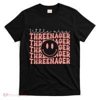 Little Miss Threenager 3rd birthday Boho Cute T-Shirt thumb 0