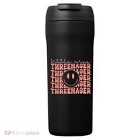Little Miss Threenager 3rd birthday Boho Cute 24oz Duet Stainless Steel Tumbler thumb 0