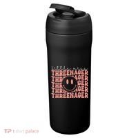 Little Miss Threenager 3rd birthday Boho Cute 24oz Duet Stainless Steel Tumbler thumb 3