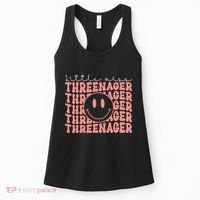 Little Miss Threenager 3rd birthday Boho Cute Women's Tank Top thumb 0
