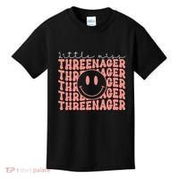 Little Miss Threenager 3rd birthday Boho Cute Kids T-Shirt thumb 0