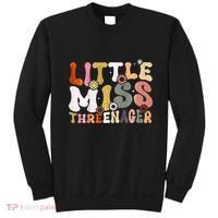 Little Miss Threenager 3rd Birthday Girl Boho Sweatshirt thumb 0
