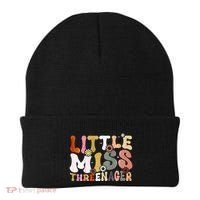 Little Miss Threenager 3rd Birthday Girl Boho Beanie thumb 0