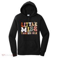 Little Miss Threenager 3rd Birthday Girl Boho Women's Hoodie thumb 0