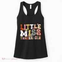 Little Miss Threenager 3rd Birthday Girl Boho Women's Tank Top thumb 0