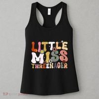 Little Miss Threenager 3rd Birthday Girl Boho Women's Tank Top thumb 3