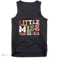 Little Miss Threenager 3rd Birthday Girl Boho Tank Top thumb 0