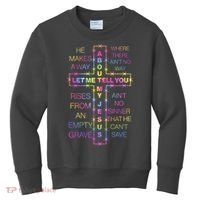 Let Me Tell You About My Jesus Kids Sweatshirt thumb 0