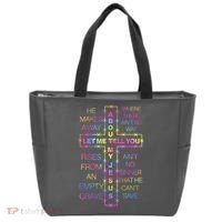 Let Me Tell You About My Jesus Tote Bag thumb 0