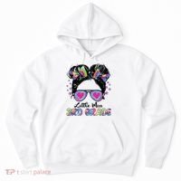 Little Miss Third Grade Girl Back To School 3rd Grade Hoodie thumb 0