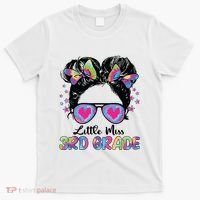 Little Miss Third Grade Girl Back To School 3rd Grade T-Shirt thumb 0