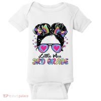 Little Miss Third Grade Girl Back To School 3rd Grade Baby Bodysuit thumb 0