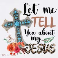 Let Me Tell You About My Jesus Christian Bible God Baby Bodysuit thumb 2