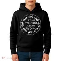 Let Me Tell You About My Jesus Gift Kids Hoodie thumb 4