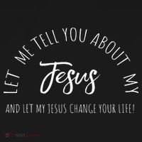 Let Me Tell You About MY JESUS Christian Inspiration Women's Hoodie thumb 2