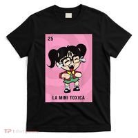 La Mini Toxica Card Mexican Lottery Card Baby Girl T-Shirt thumb 0