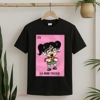 La Mini Toxica Card Mexican Lottery Card Baby Girl T-Shirt thumb 2