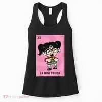 La Mini Toxica Card Mexican Lottery Card Baby Girl Women's Tank Top thumb 0