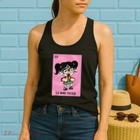 La Mini Toxica Card Mexican Lottery Card Baby Girl Women's Tank Top thumb 2