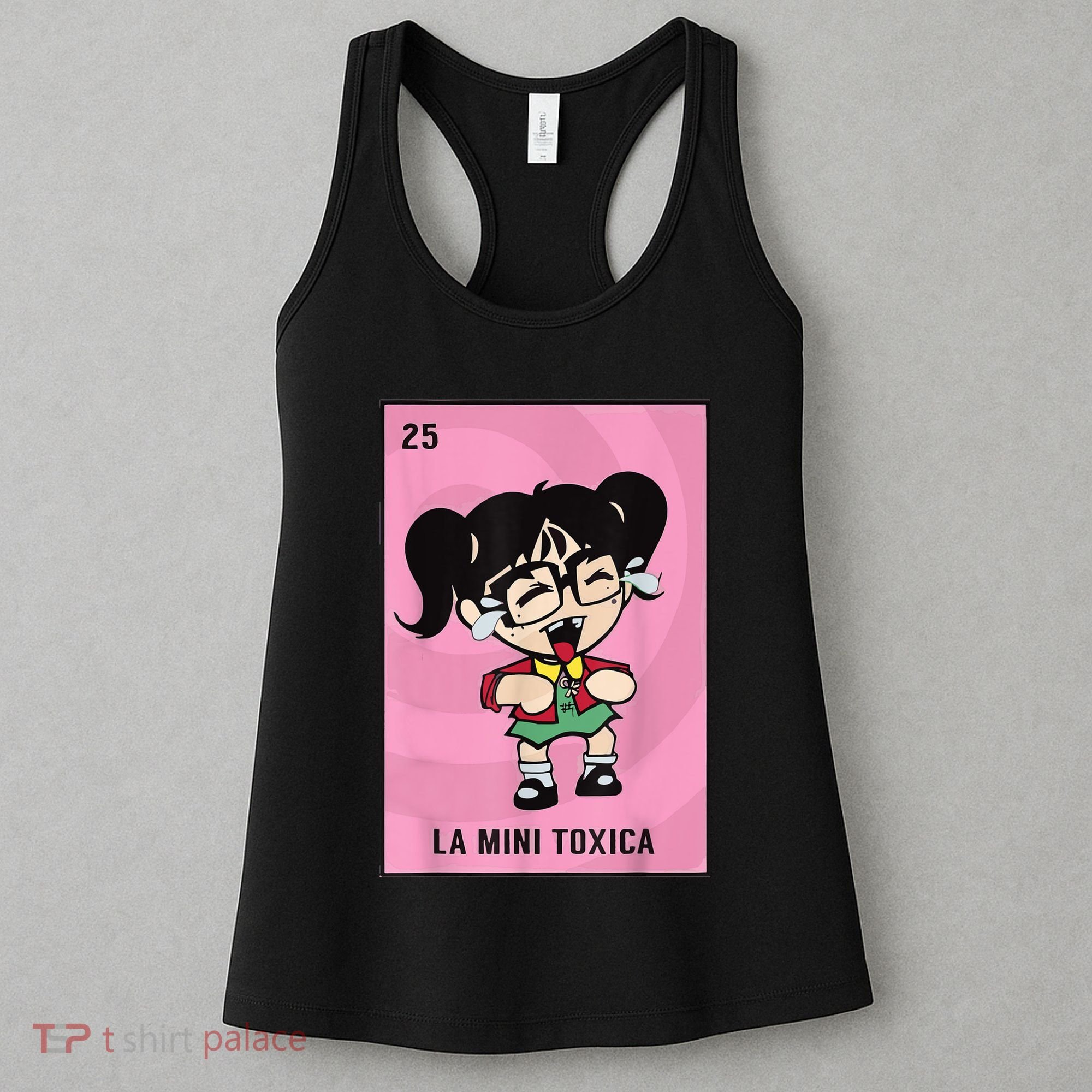 La Mini Toxica Card Mexican Lottery Card Baby Girl Women's Tank Top