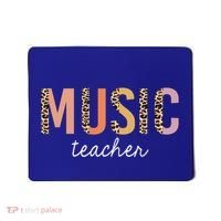 Leopard Music Teacher Cute Back To School Supplies Gift Mousepad thumb 0