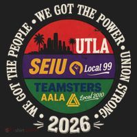 Labor Movement UTLA SEIU AALA We Got The People Women's Sweatshirt thumb 2