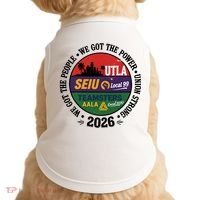 Labor Movement UTLA SEIU AALA We Got The People Doggie Tank thumb 0