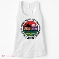 Labor Movement UTLA SEIU AALA We Got The People Women's Tank Top thumb 0