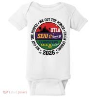 Labor Movement UTLA SEIU AALA We Got The People Baby Bodysuit thumb 0