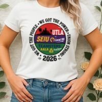 Labor Movement UTLA SEIU AALA We Got The People Women's T-Shirt thumb 2