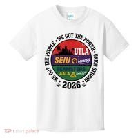 Labor Movement UTLA SEIU AALA We Got The People Kids T-Shirt thumb 0