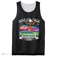 Labor Movement UTLA SEIU AALA Union Strong Protest Mesh Reversible Basketball Jersey Tank thumb 0