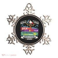 Labor Movement UTLA SEIU AALA Union Strong Protest Ornament thumb 0
